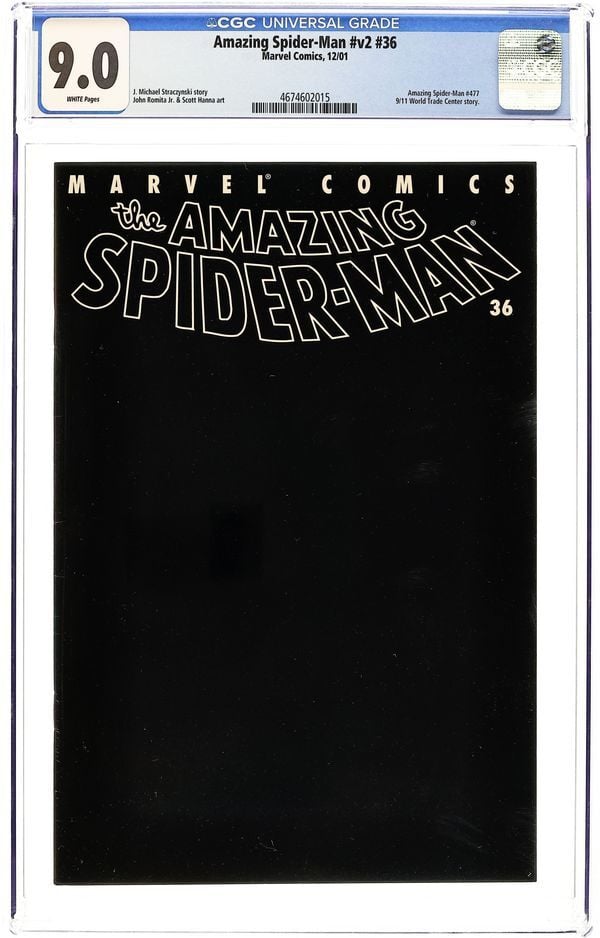 AMAZING SPIDER-MAN #36 (1998) 9/11 ISSUE CGC 9.0