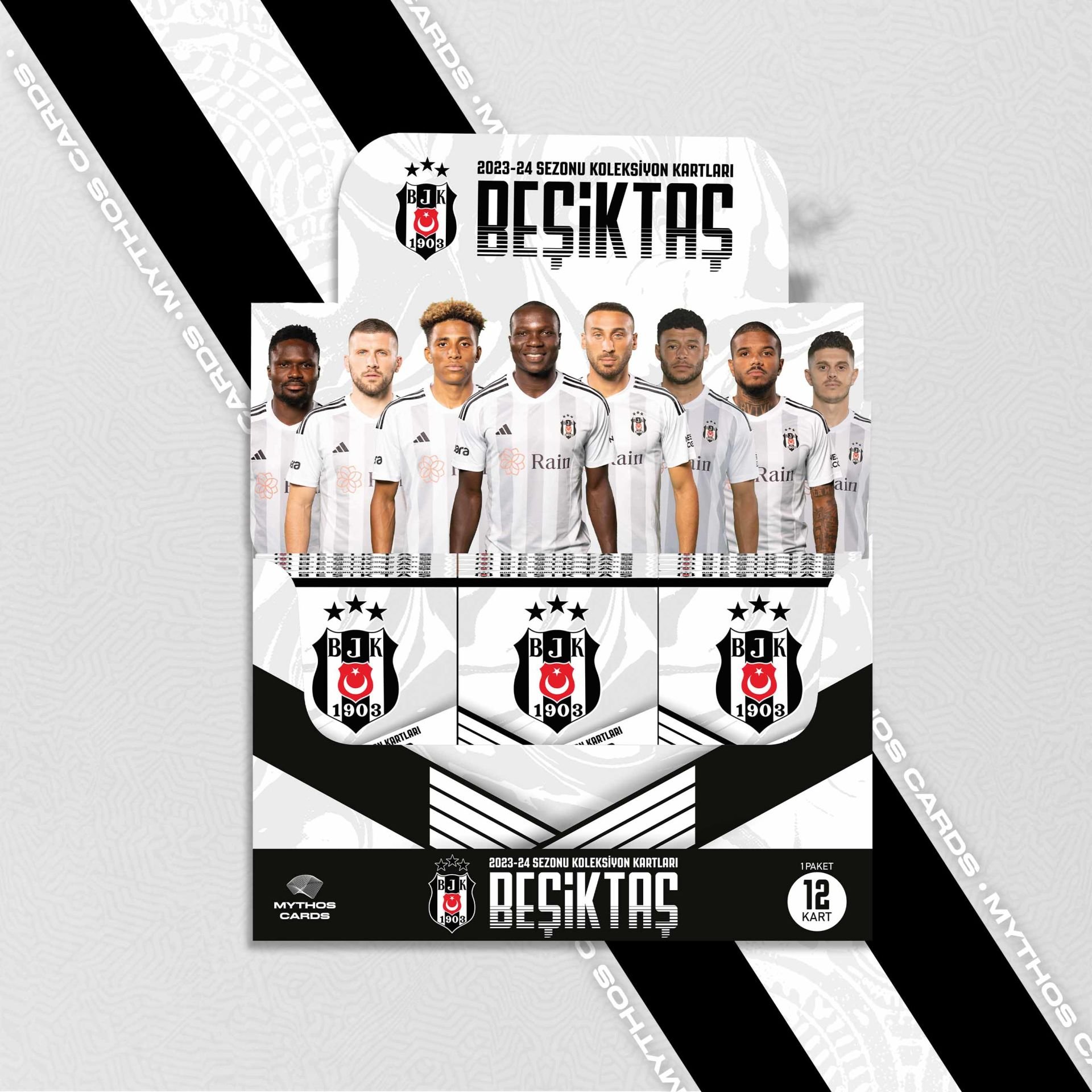 Beşiktaş 2023-24 Sezon Kartları - Tam Kutu