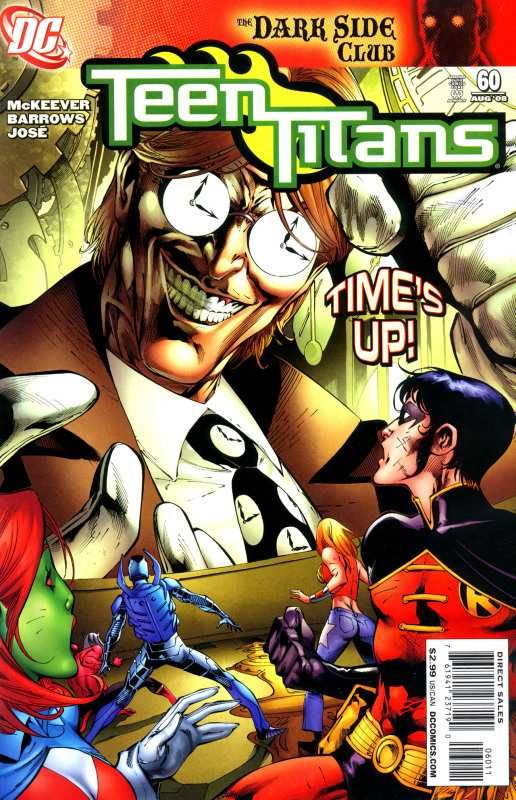 TEEN TITANS #60 (2008) EDDY BARROWS COVER