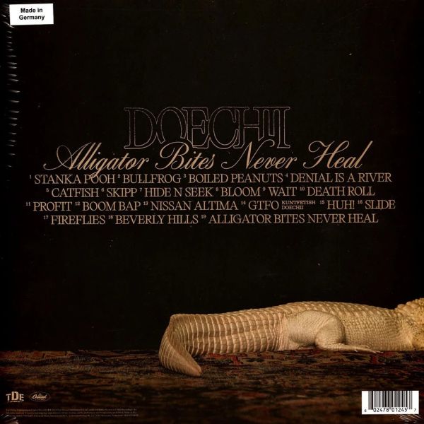 Doechii  - Alligator Bites Never Heal HHV GSA Exclusive Gold Vinyl Edition