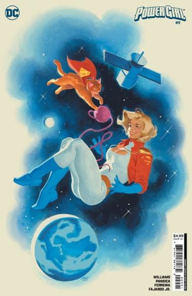POWER GIRL #9 CVR C DAVID TALASKI CARD STOCK VAR (HOUSE OF BRAINIAC)