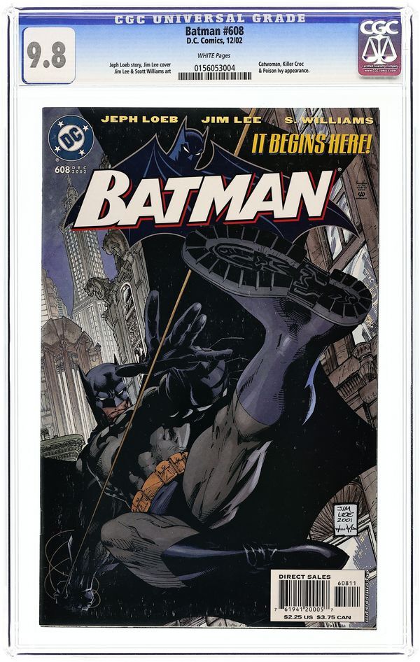 BATMAN #608 CGC 9.8