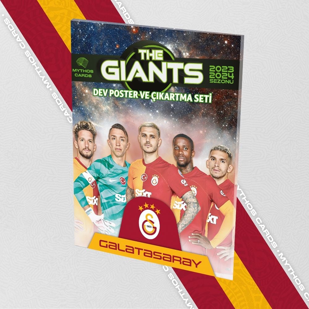GALATASARAY - THE GIANTS DEV POSTER VE ÇIKARTMA SETİ
