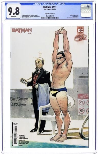 BATMAN #151 CGC 9.8 OLIVER COIPEL VARIANT