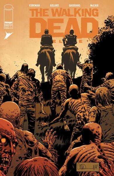 WALKING DEAD DELUXE #133 CVR B CHARLIE ADLARD & MAVE MCCAIG VAR (MR)