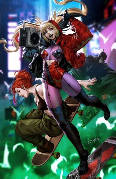 HARLEY QUINN #65 CVR D DERRICK CHEW CARD STOCK VAR - PRE ORDER