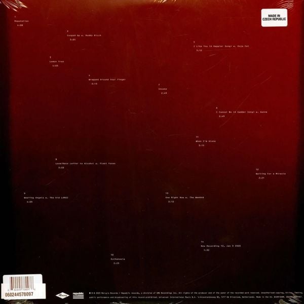 POST MALONE - TWELVE CARAT TOOTHACHE LİMİTED EDİTİON