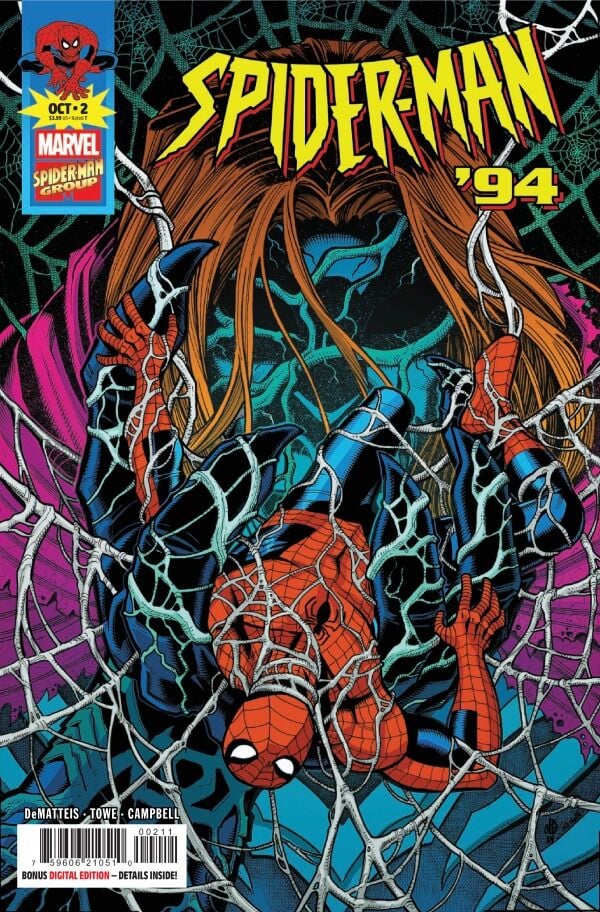 SPIDER-MAN '94 #2 NICK BRADSHAW COVER
