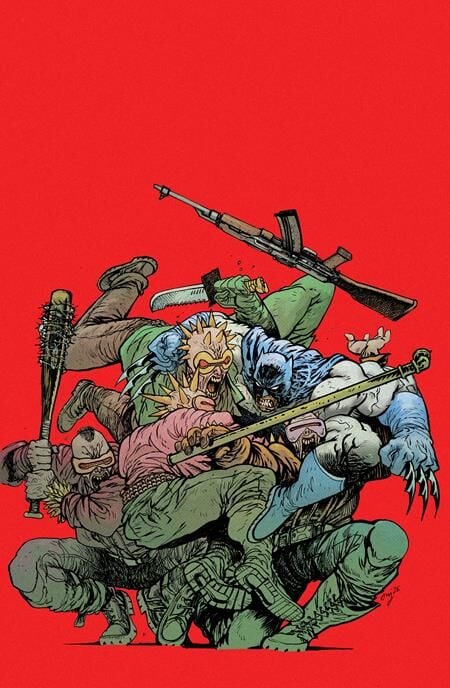 HARLEY QUINN #65 CVR E DANIEL WARREN JOHNSON DARK KNIGHT RETURNS 40TH ANNIVERSARY CARD STOCK VAR - PRE ORDER