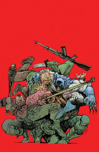 HARLEY QUINN #65 CVR E DANIEL WARREN JOHNSON DARK KNIGHT RETURNS 40TH ANNIVERSARY CARD STOCK VAR - PRE ORDER