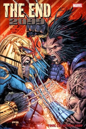 THE END 2099 #2 KEN LASHLEY BATTLE VARIANT