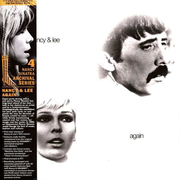 Nancy Sinatra & Lee Hazlewood - Nancy & Lee Again Big Red Balloon Swirl Vinyl Edition