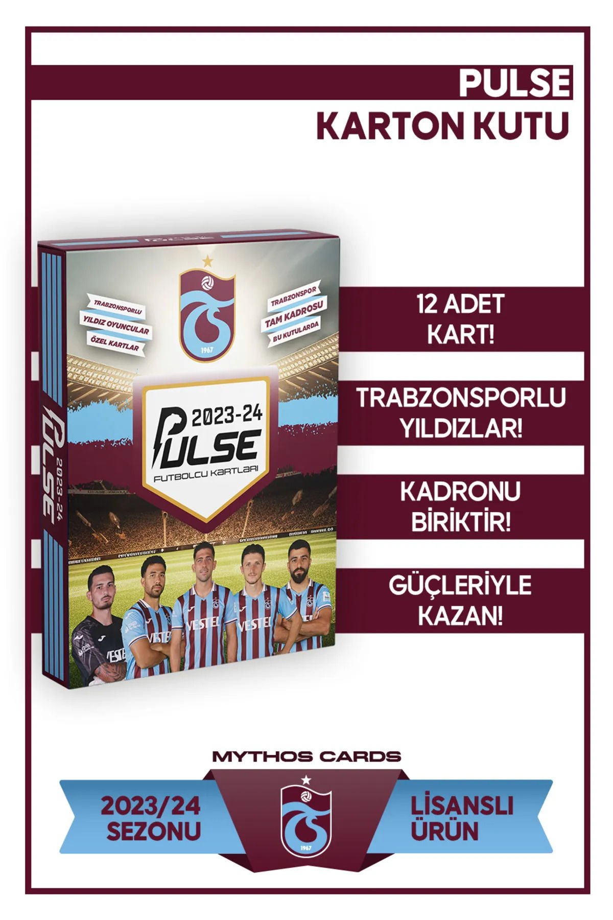 Trabzonspor Pulse / Futbolcu Kartları - Paket