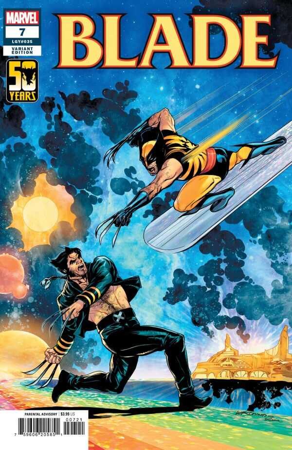 Blade #7 - Emanuela Lupacchino Wolverine Wolverine Wolverine Variant