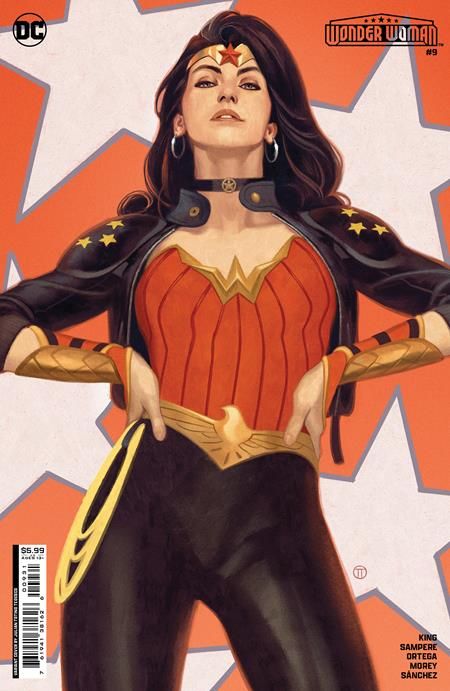 WONDER WOMAN #9 CVR B JULIAN TOTINO TEDESCO CARD STOCK VAR