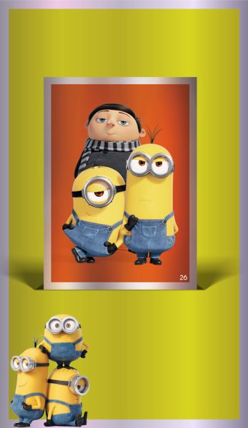 MINIONS 2: GRU’NUN YÜKSELİŞİ – STICKER KUTUSU