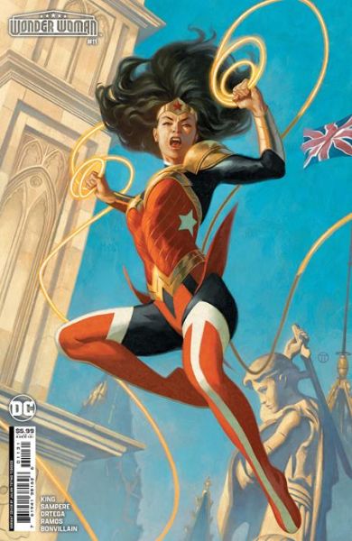 WONDER WOMAN #11 CVR B JULIAN TOTINO TEDESCO CARD STOCK VAR (ABSOLUTE POWER)