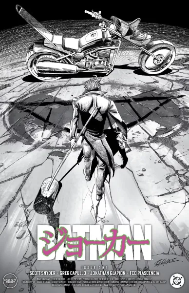 BATMAN (NEW 52) #1 REDCODE MEGACON ‘JOKER AKIRA HOMAGE SKETCH VARIANT LTD 800