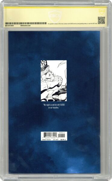 DARK KNIGHT III MASTER RACE (2015) #9 CBCS 9.8 ANDY KUBERT & KLAUS JANSON 2X SIGNED