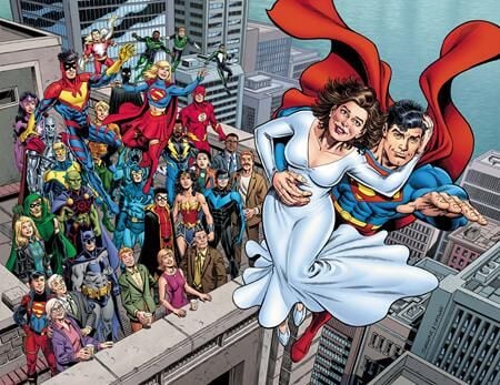SUPERMAN THE WEDDING ALBUM 30TH ANNIVERSARY SPECIAL #1 (ONE SHOT) CVR A DAN JURGENS & JERRY ORDWAY WRAPAROUND - PRE-ORDER