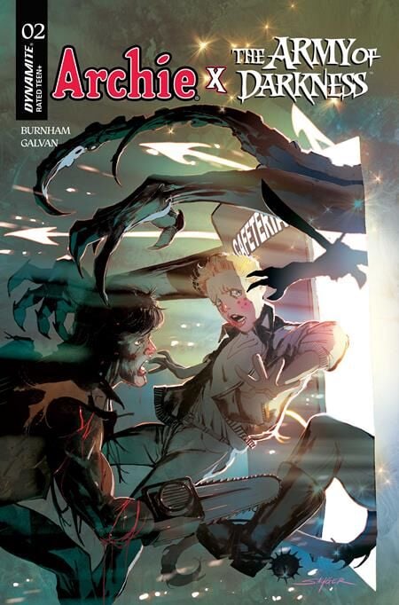 ARCHIE X ARMY OF DARKNESS #2 CVR E STUART SAYGER VAR