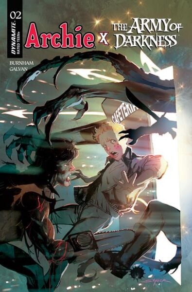 ARCHIE X ARMY OF DARKNESS #2 CVR E STUART SAYGER VAR