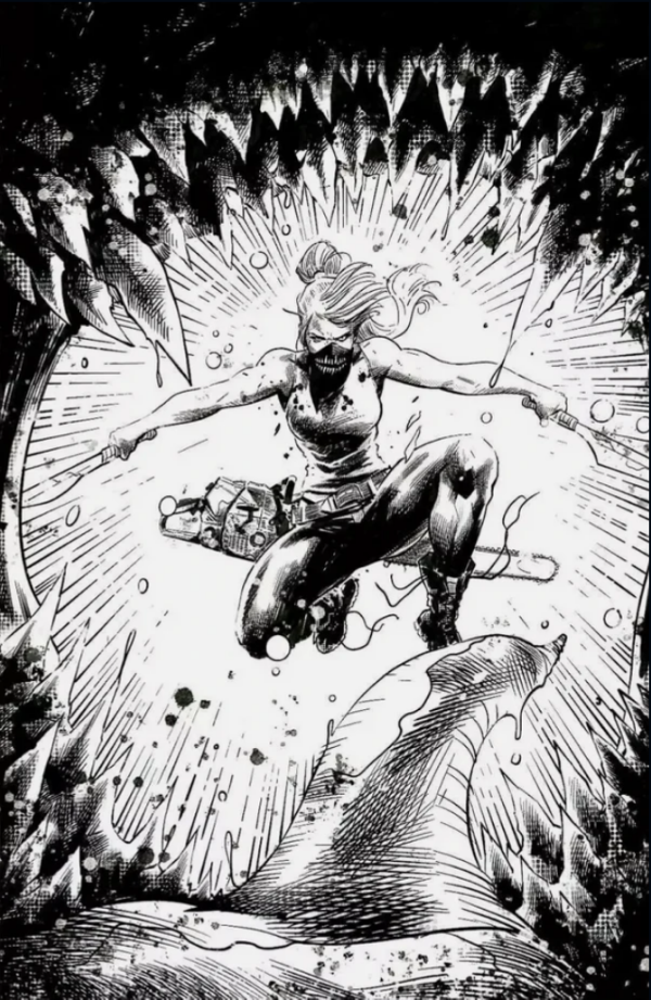 Something is Killing the Children #37 Cover H One Per Store Trevor Hairsine Secret Virgin B&W Thank You Variant