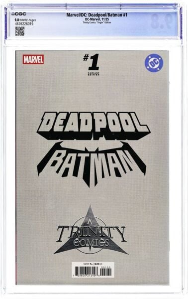 DC MARVEL DEADPOOL BATMAN #1 PEACH MOMOKO EXCLUSIVE COVER CGC 9.8