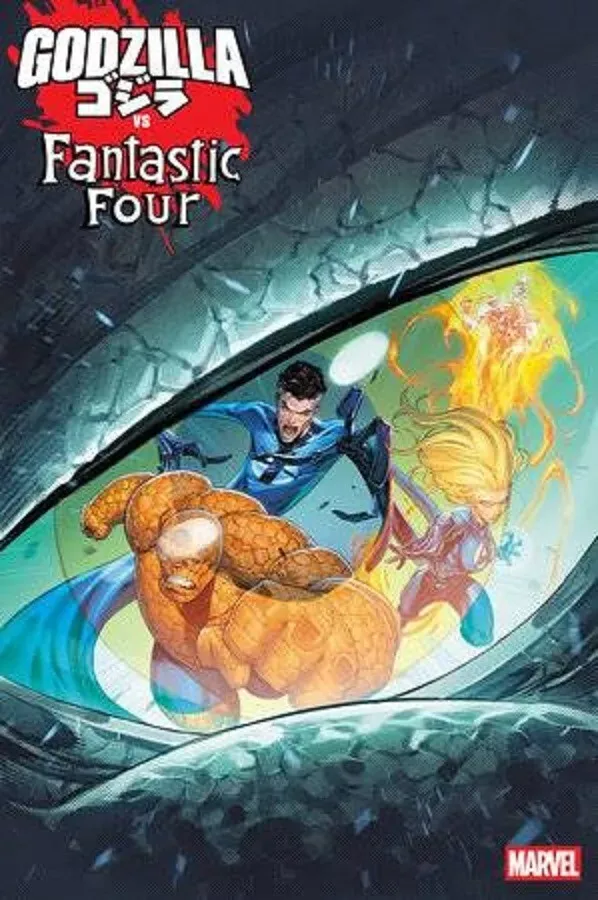 GODZILLA VS FANTASTIC FOUR #1 1:25 IBAN COELLO VARIANT