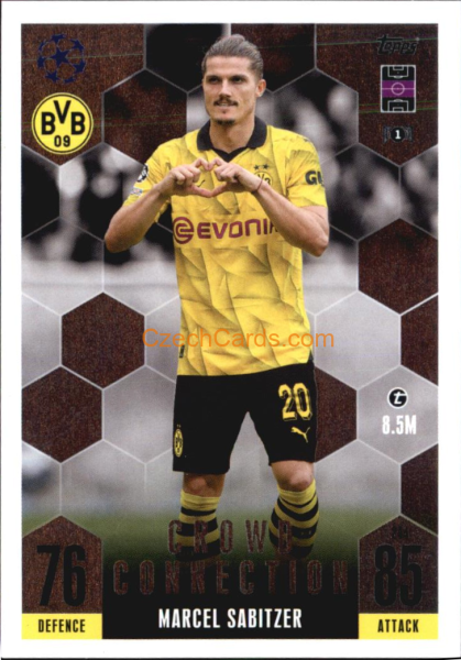 Marcel Sabitzer 2023/24 Topps Match Attax Extra Crowd Connection #244