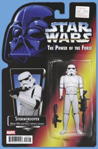 STAR WARS #6 JOHN CHRISTOPHER ACTION FIGURE VARIANT