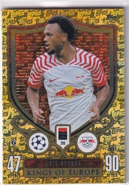 Topps Match Attax CL Extra 23/24 Kings of Europe 295 Lois Openda