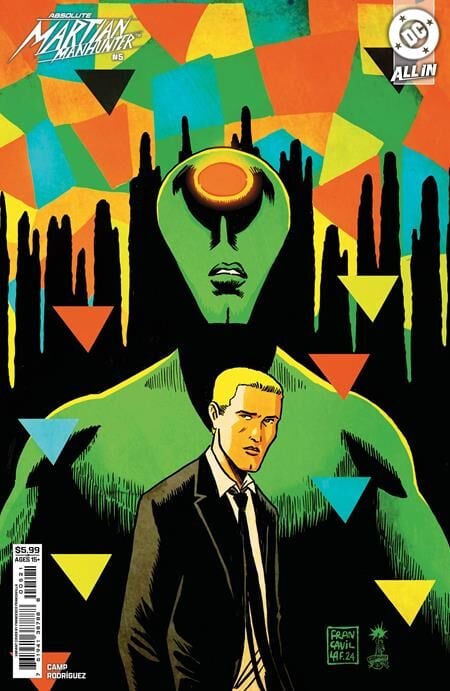 ABSOLUTE MARTIAN MANHUNTER #5 (OF 12) CVR B FRANCESCO FRANCAVILLA CARD STOCK VAR