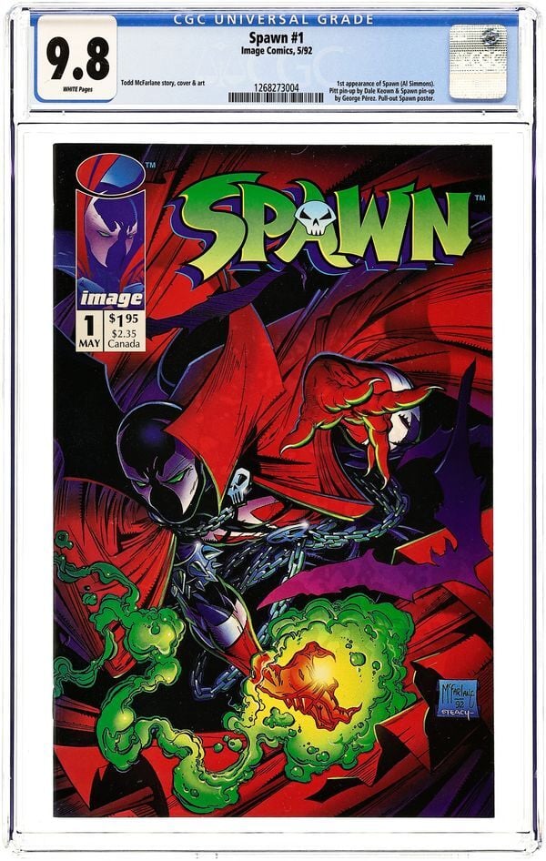 SPAWN #1 CGC 9.8