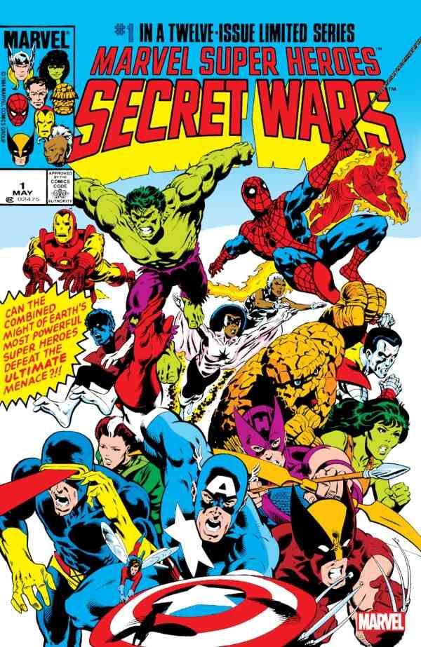 Marvel Super Heroes: Secret Wars #1 -  Facsimile Edition (2024) Foil Variant