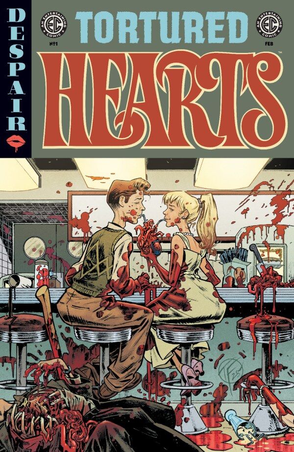 TORTURED HEARTS #1 - NEW SERIES - COVER C TOM FOWLER VARIANT - PRE-ORDER