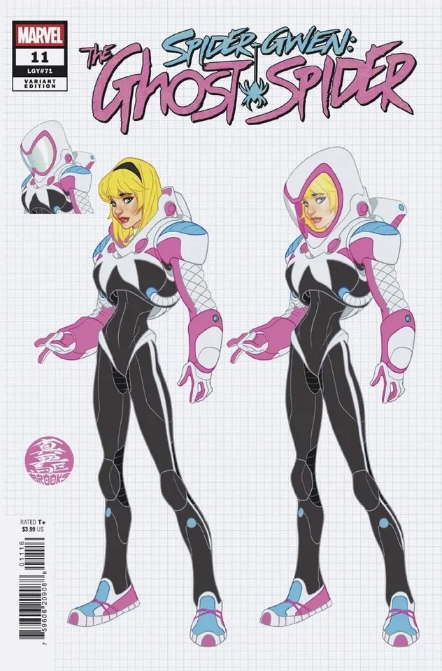 SPIDER-GWEN THE GHOST-SPIDER #11 DESIGN VARIANT 1:10