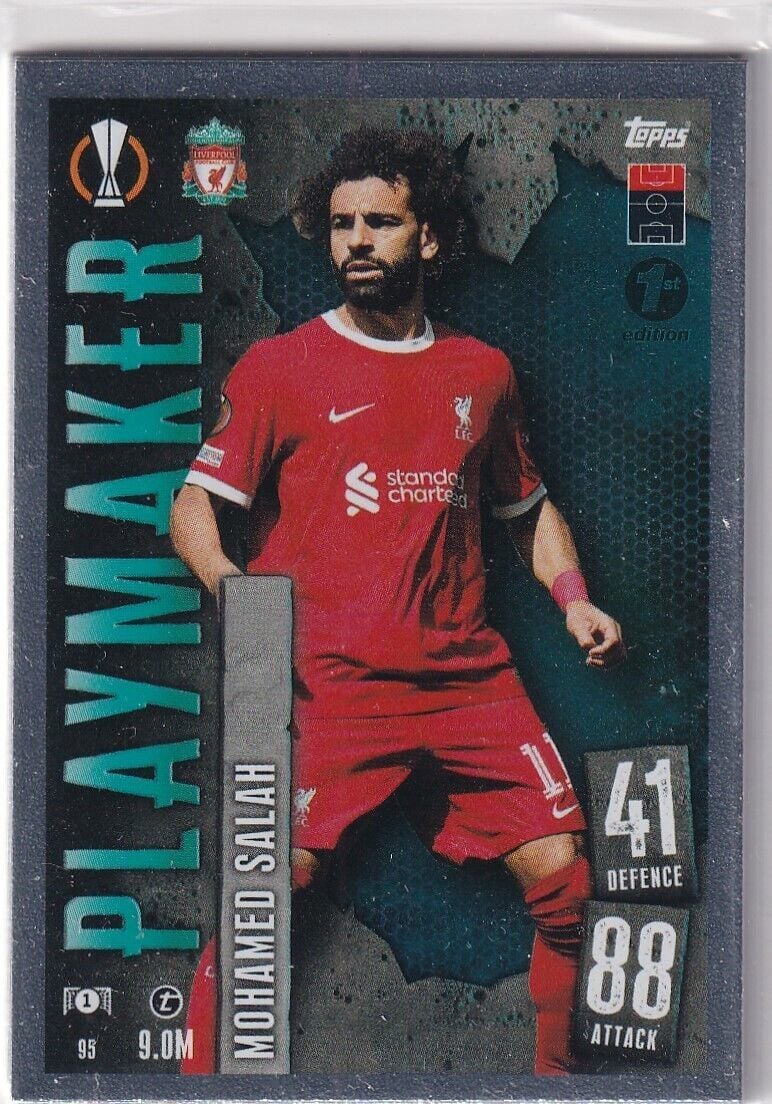 Topps Match Attax CL 23/24 #95 Mohamed Salah Playmaker