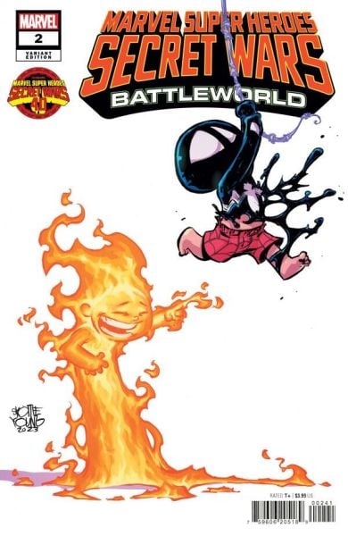 Marvel Super Heroes Secret Wars: Battleworld #2 - Skottie Young Variant