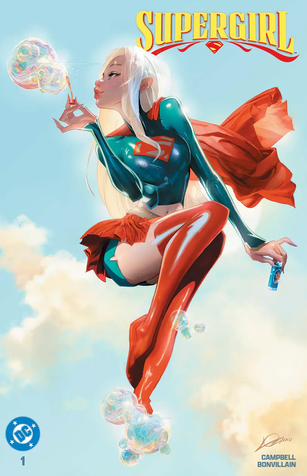 SUPERGIRL #1 Alexander Lozano Variant Cover Limited To ONLY 800 Worldwide