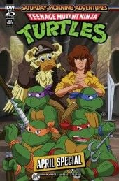 Teenage Mutant Ninja Turtles: Saturday Morning Adventures April Special #1 Cover B G. Chris Jones Variant