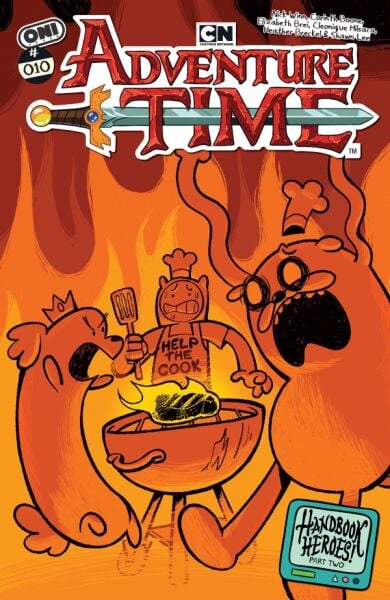 ADVENTURE TIME #10 - COVER B CORINTH BOONE VARIANT - PRE-ORDER