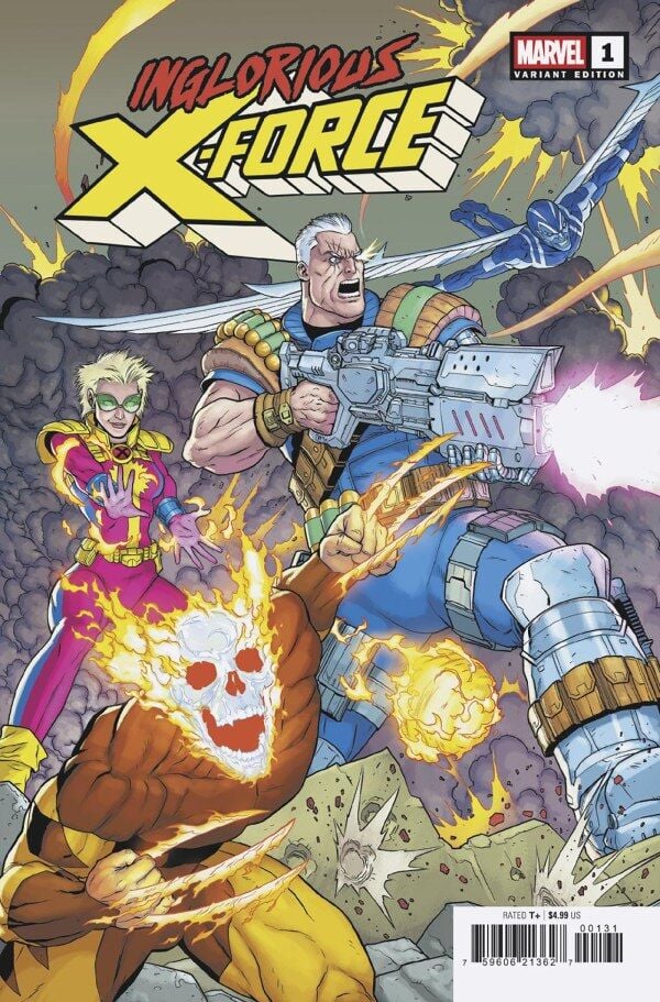 INGLORIOUS X-FORCE #1 JACEN BURROWS VARIANT