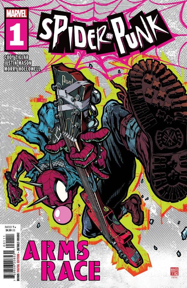 Spider-Punk: Arms Race #1 - Takashi Okazaki Cover