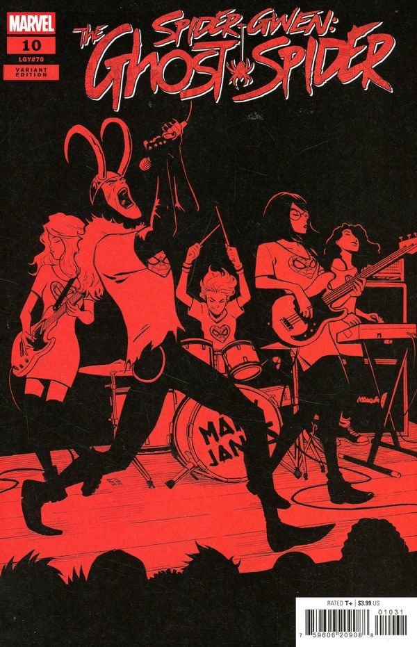 SPIDER-GWEN: THE GHOST-SPIDER #10 LEE GARBETT FORESHADOW VARIANT