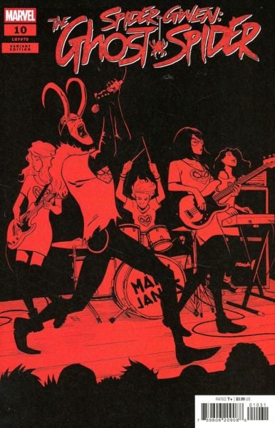 SPIDER-GWEN: THE GHOST-SPIDER #10 LEE GARBETT FORESHADOW VARIANT