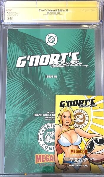 G’nort’s Swimsuit Edition #1 – CGC 9.8 Signature Series – Frank Cho İmzalı / Signed