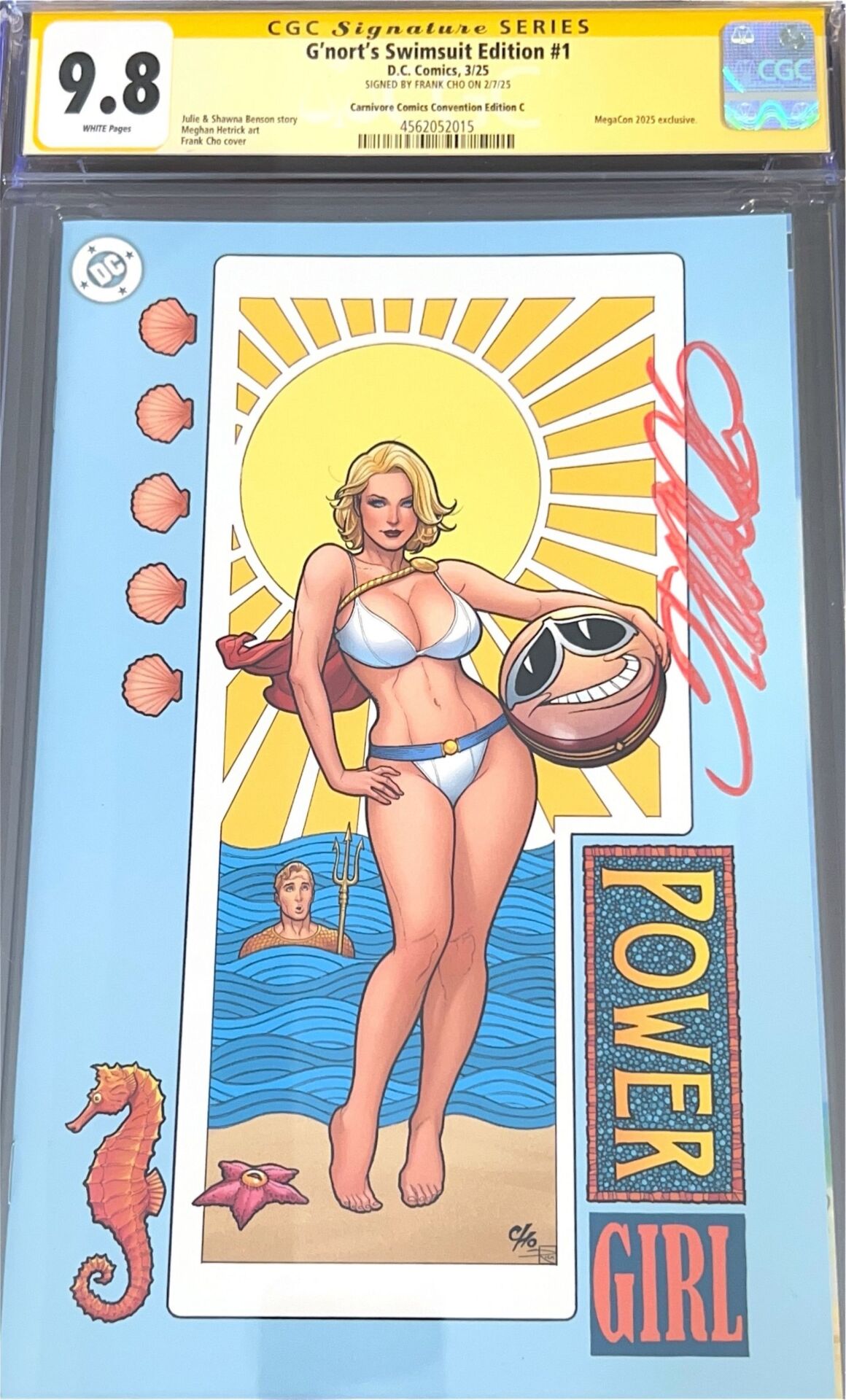 G’nort’s Swimsuit Edition #1 – CGC 9.8 Signature Series – Frank Cho İmzalı / Signed