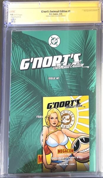 G’nort’s Swimsuit Edition #1 – CGC 9.8 Signature Series – Frank Cho İmzalı / Signed