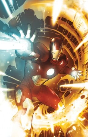 IRON MAN #1 PABLO VILLALOBOS VIRGIN VARIANT